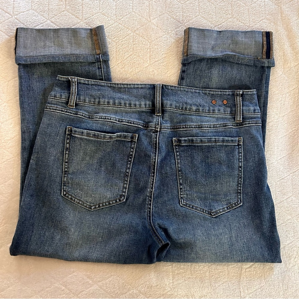 Cabi cinch straight leg cuffed jeans - size 16 - Picture 10 of 13
